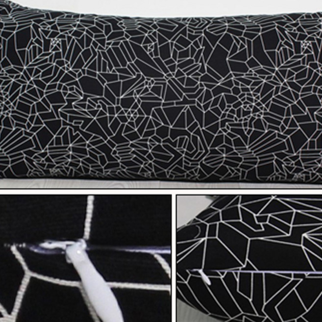 성인용 등받이 쿠션 허리편한 등쿠션 인테리어 포인트, 59)B_59(커버)