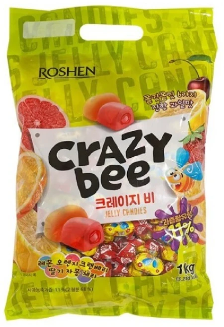 로셴 크레이즈비 젤리, 1kg, 1개 - 쿠팡