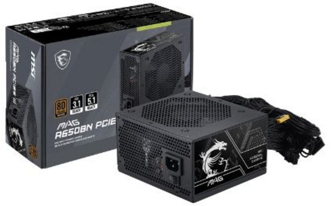 MSI MAG A650BN III 80PLUS브론즈 ATX3.1