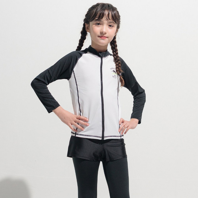 티막 여아동 래쉬가드 세트 2PC GKF0651