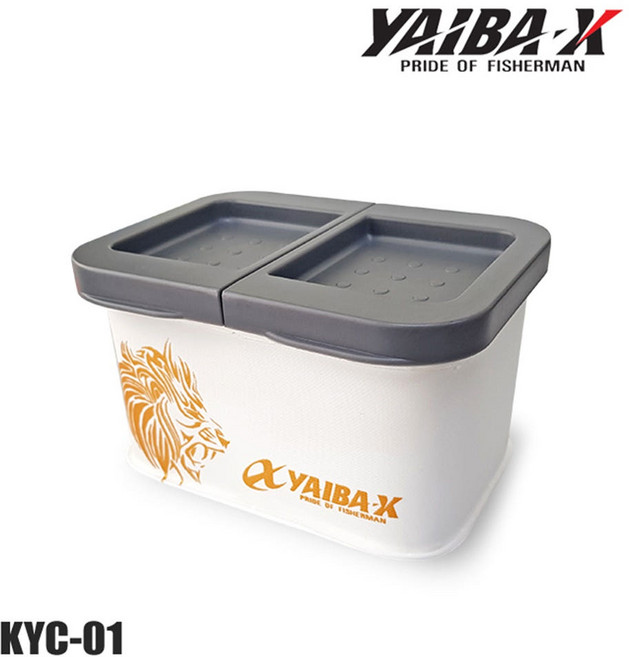 야이바엑스 KYC-01 미끼통 화이트, 1개
