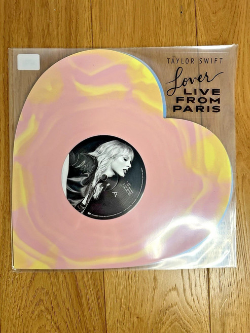 (수입 LP) Taylor Swift Lover (Live From Paris) Heart Shaped Vinyl NEW SEALED, (수입 LP) Taylor Swift Lover (Li