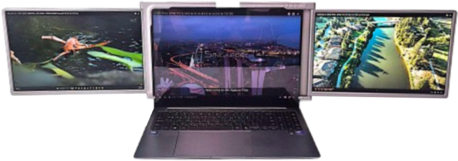 노트북 듀얼모니터 포터블 보조 모니터, S1(14인치)-(추천노트북 13.5~16.5인치), 35.56cm