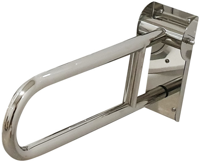 SUS-장애인손잡이/양변기 배변기 세면기 스텐 상하가동식 손잡이, 1개