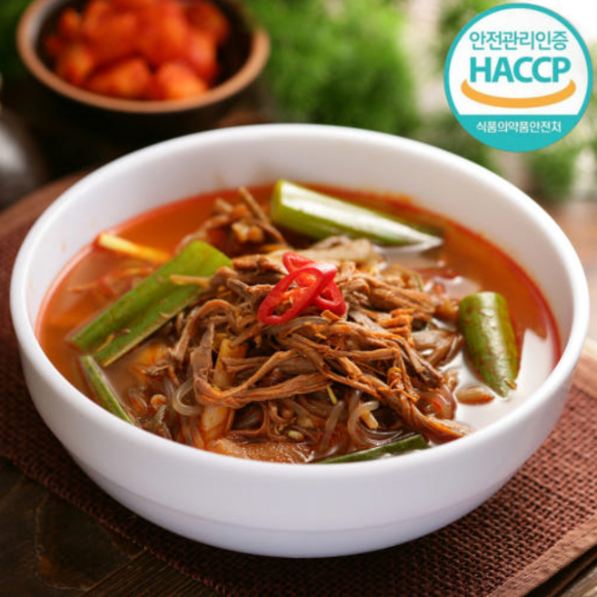 전통 가마솥 궁중육개장, 1개, 600g