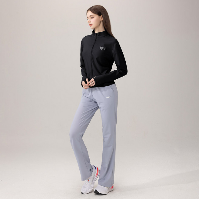 에버라스트 여성 러닝크루 상하세트 러닝자켓 + 부츠컷 팬츠