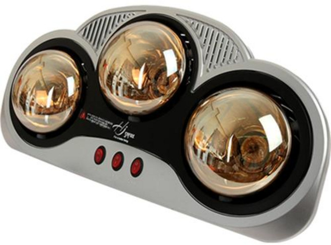 사파이어 욕실 램프 히터 SF-BR750(3구) 벽면설치 욕실난방 식물난방 화장실난방