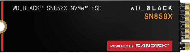 WD Black SN850X 4TB M.2 NVMe SSD 관부가세포함