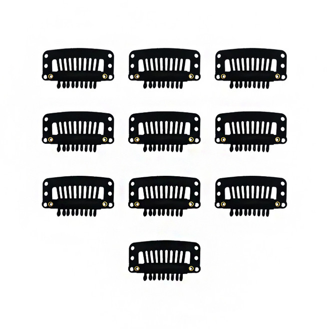 부분가발 가발용 똑딱이 핀 10개 1세트