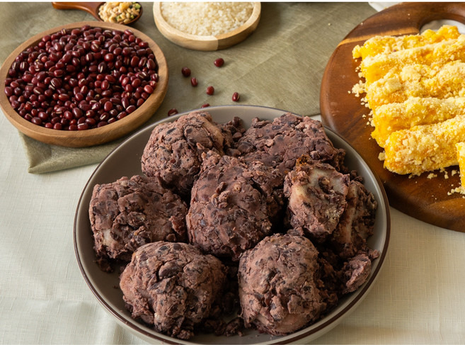 [양산 예당떡] 적당히 달고 맛있는 주걱떡 팥주걱떡 팥찹쌀떡 팥찰떡, 100g, 10개