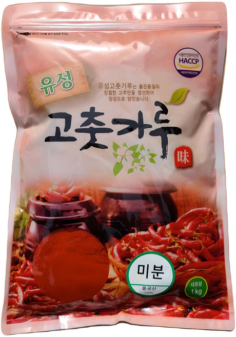 유성 고춧가루 미분, 1kg, 1개