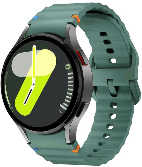 삼성 갤럭시 시계 7 FE 6 4 클래식 5 프로 44mm 40mm 43mm 47mm 45mm 팔찌 갤럭시 워치6 7 스트랩에 대한, 62)Olive green 04, 1개