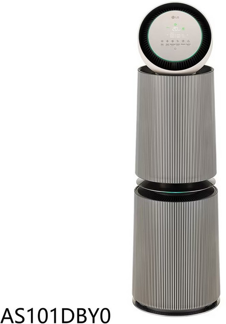 LG 空氣清淨機，智能感應，低噪音運行，有效過濾PM2.5，守護全家健康, 圖片色, AS101DBYO