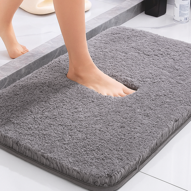 파인다즈 빨아쓰는 소프트 규조토 발매트, 그레이