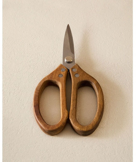자라홈 브랜드관 나무 주방 가위 42274479052, 내추럴, 23.1 x 1.6 x 10 cm