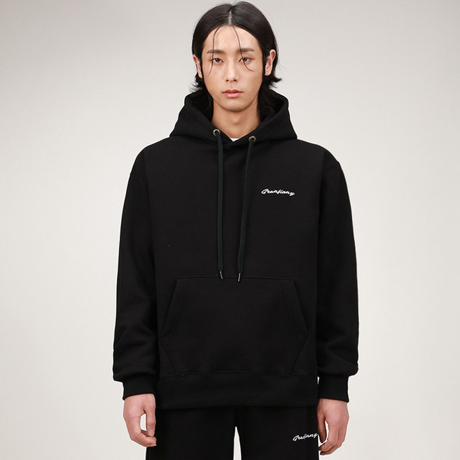 그랜피니 남녀공용 기모 후드 트레이닝복 바지 SET