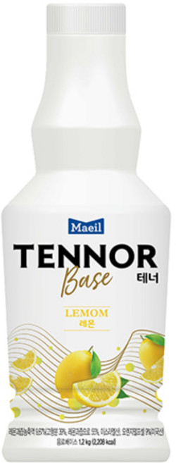 매일유업 테너 베이스 농축액 레몬 1.2kg, 1.2L, 1개