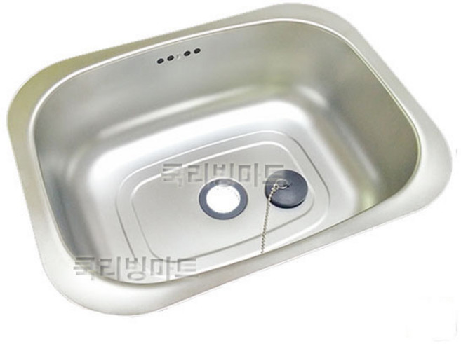 에이스테크 스텐 설거지통 배수구형, 혼합 색상, 1개