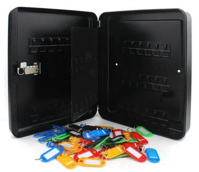 다이얼 열쇠보관함 열쇠박스 키박스 키보관함 금고 비밀번호, 다이얼 열쇠보관함 Key-54Bk, 1개