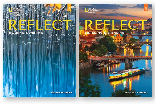 리플렉트 Reflect 레벨 5 Reading & Writing + Listening & Speaking 세트 (전2권) Cengage Learning