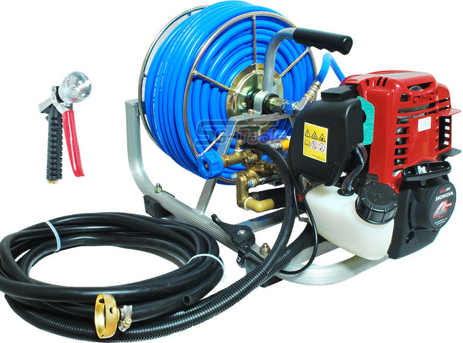 혼다 엔진 분무기 호스 50M 농약 휴대용 한손 포터블, 1개