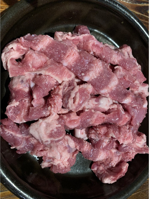 국내산 전지오돌뼈 2kg 오독 오독 씹히는 식감이 매력적인 오돌갈비, 1개