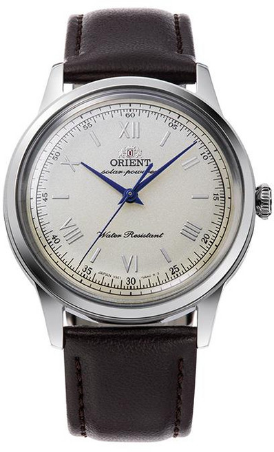 ORIENT 오리엔트 밤비노 38 남성 오토매틱 시계 RN-WK0003G 아이보리