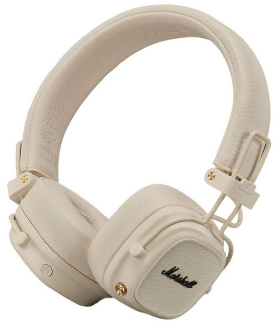 마샬 메이저 5 무선 블루투스 헤드폰, Cream