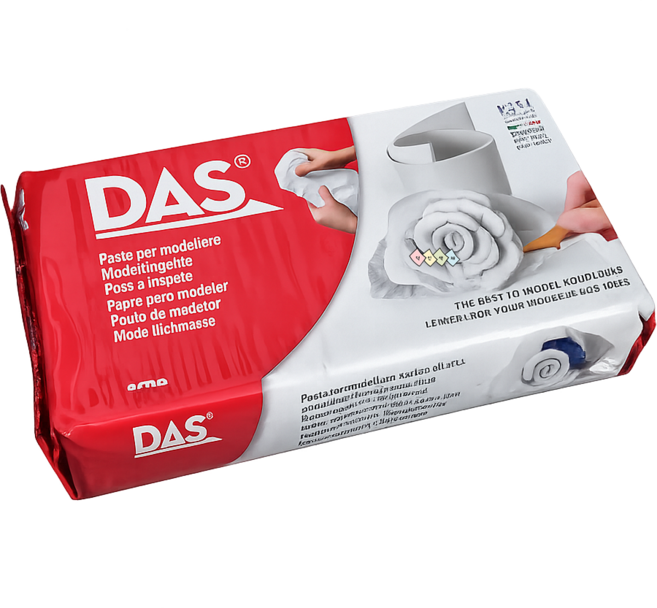 수입 DAS 다스점토 모델링 에어드라이, 화이트, 1kg