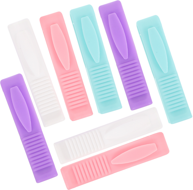 호환 재사용 가능한 병따개 바이알 브레이커 간호사 앰플 전문 절단 도구 여행용 물 플라스틱 흰색 8 개