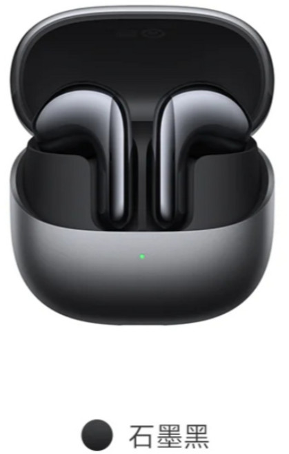 小米 Xiaomi Buds 5 無線藍牙耳機, 石墨黑, Black, M2341E1