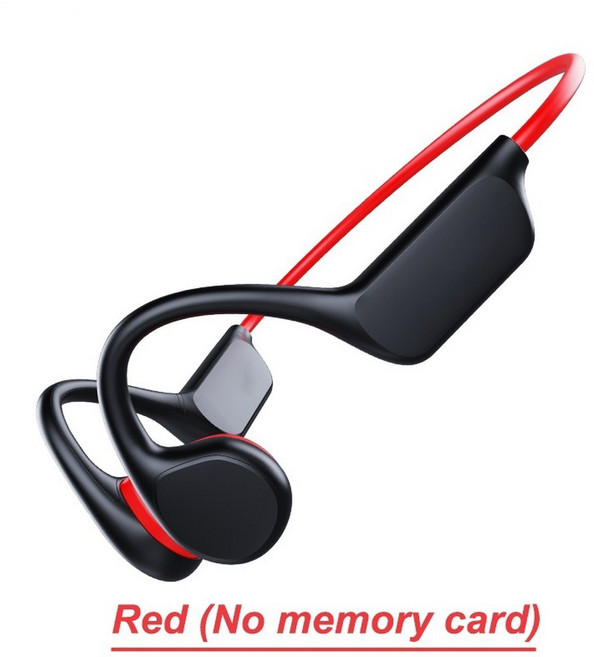 수영 이어폰 골전도 헤드셋 블루투스 5.3 무선 마이크 포함 방수 운동 피트니스, 2) X7-Black, 없음