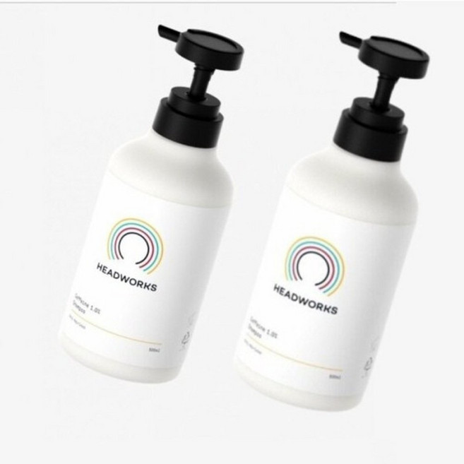 2개 헤드웍스 카페인 탈모케어 샴푸 500ml 지성용)