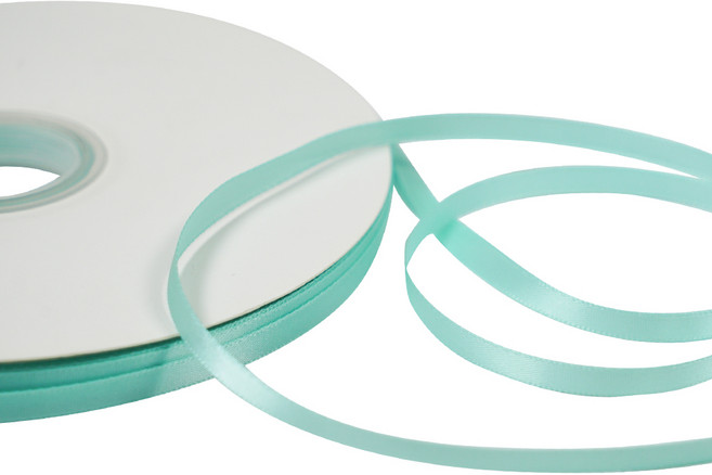 디어플레이스 공단 리본끈 6mm 얇은끈 선물 포장, 1개, 90m, 13 펄민트
