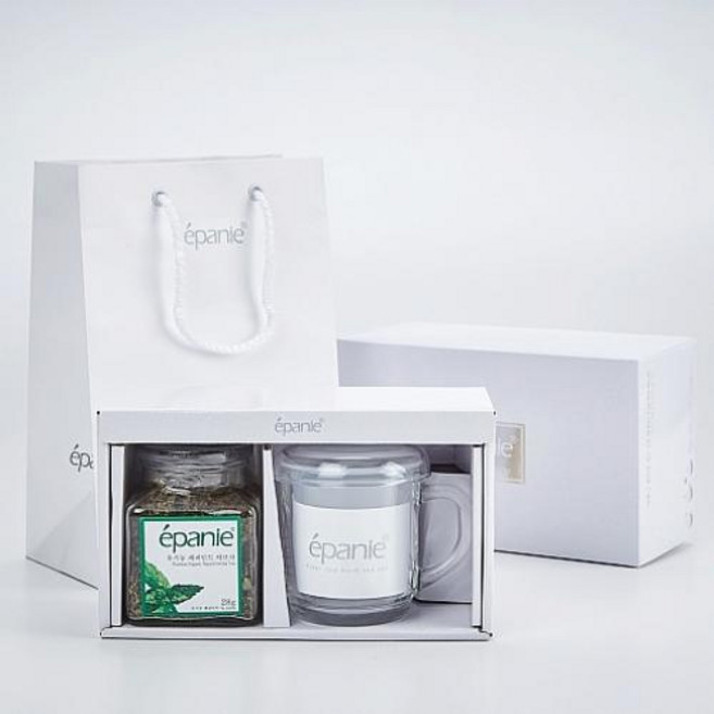 에빠니 유기농 허브티 필터컵 2호 선물세트, 1세트