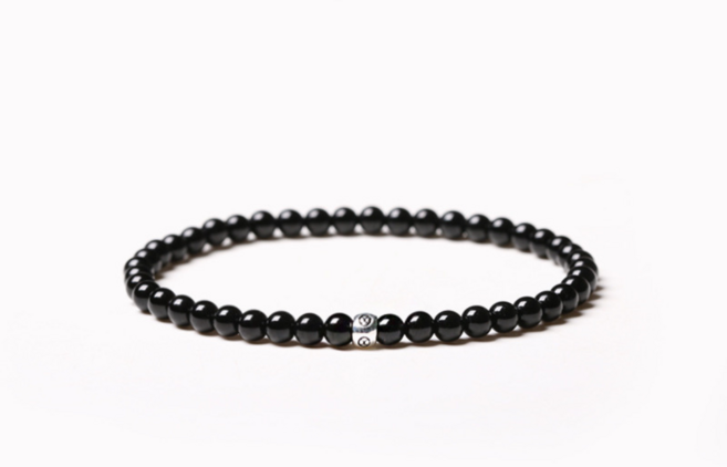 다모올 좋은기운 에너지 방패 흑요석 팔찌