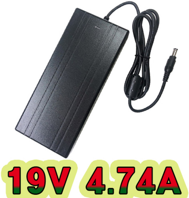 순흥전기 어댑터 19V 어댑터 시리즈 19V 3.16A ~ 4.74A 까지 생산 아답터 직류전원장치, 19V 4.74A 접지형, 1개