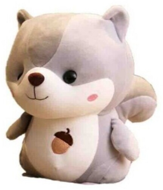 네이처타임즈 다람쥐 봉제인형, 그레이, 30cm, 1개