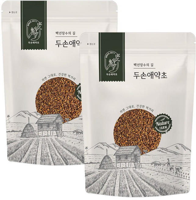 두손애약초 볶은 쓴메밀 흑메밀, 1kg, 2개