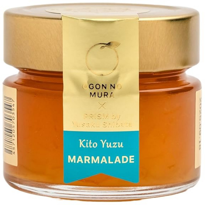 시바타 유사쿠 셰프가 감독한 도쿠시마 현산 목두 유자 마멀레이드 140g 황금의 마을 유자 잼 PRISM LAB 도쿠시마 키토 유즈, 1