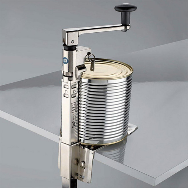 스페인 BOJ 00111804 NSF 테이블 캔 오프너 캔따개 업소용 학교 급식실, 실버, 1개