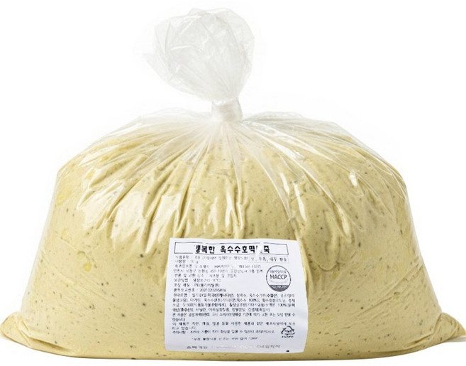 옥수수 호떡 반죽10kg + 설탕소 1.2kg 세트 HACCP인증, 1개, 10kg