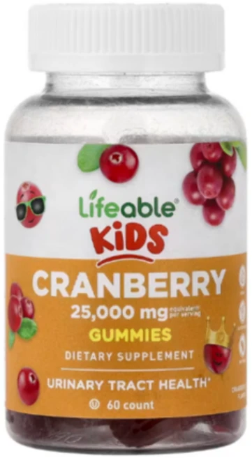 라이퍼블 어린이 크랜베리 구미젤리 60개 (1개월분), 1개, 60정 - 쿠팡