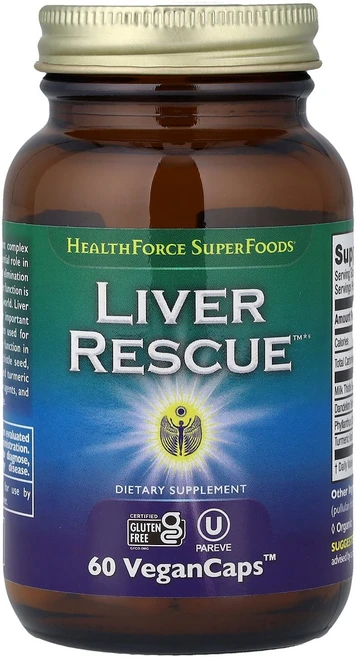 HealthForce Superfoods Rescue™ 60 VeganCaps™, HealthForce Superfoods, Rescue, 1개 - 쿠팡
