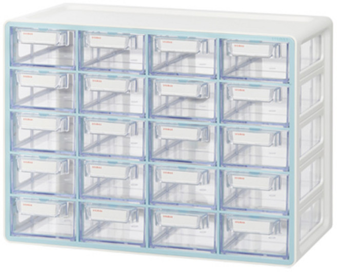 시스맥스 UP 시스템 멀티 박스 소형, 민트, 20단