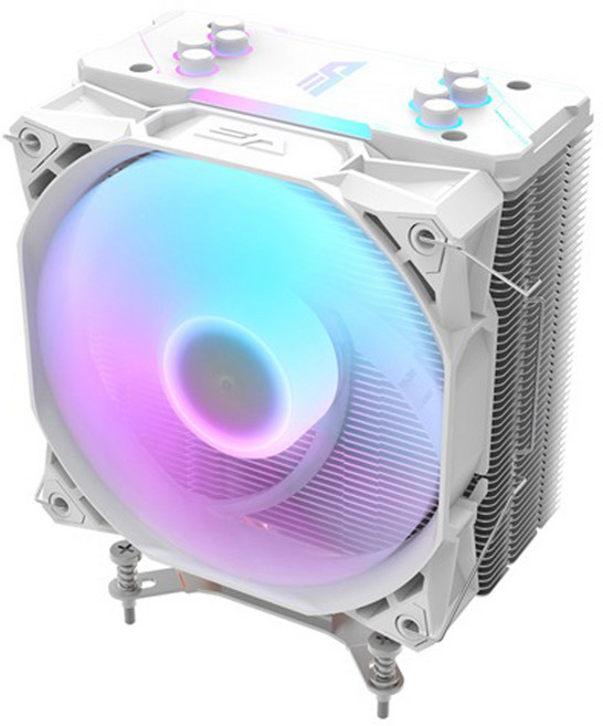 Ellsworth S21 ARGB 화이트 인텔 AMD CPU쿨러, 단품, 1개