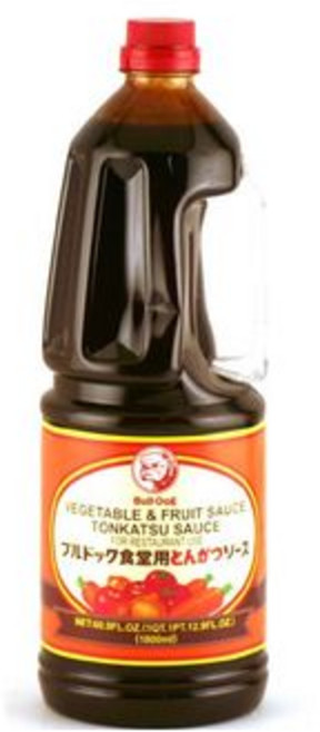 돈까스 소스 (튀김용 디핑 소스) - 1.8리터 (1개 팩) Tonkatsu Sauce (Fried Food Dipping Sauce) - 1.8 Lt (Pack of 1), 1개, 1.8L