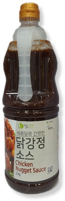 이슬 닭강정소스 [2KG] 새콤달콤간편한 (낱개 박스구매가능상품), 2kg, 5개