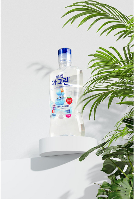 가그린 어린이용 구강세정제 딸기향 랜덤발송, 380ml, 2개