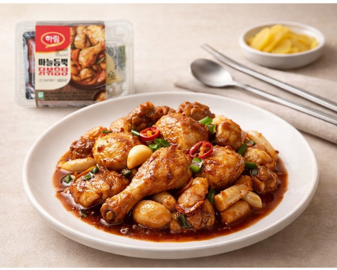 하림 무항생제 인증 마늘 듬뿍 닭볶음탕 밀키트, 1개, 1.085kg